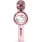 OTL TECHNOLOGIES Led Hello Kitty Karaoke Microphone Rose