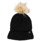 KLIM Chevron Pom Beanie Noir