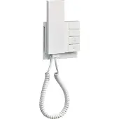 Elcom Poste d'interphonie intérieur AP polarws brillant. FÉN - Téléphone interphone blanc REK241Y