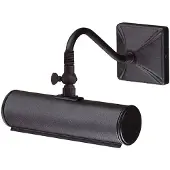 ELSTEAD Applique murale Picture Light noire, 1xE14x40W, métal, dim. : 13,5 x 19 x 20 cm, IP20, Elstead