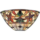 QUOIZEL Applique en verre teinté Kami 2xE14 60W