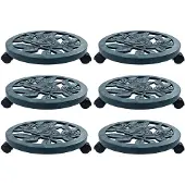 vidaXL Rouleau pour plantes 6 pcs. Vert 38 cm plastique
