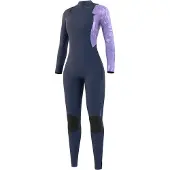Mystic Jayde 5/4 Mm Woman Long Sleeve Chest Zip Neoprene Suit Violet XS Femme