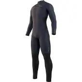 Mystic Majestic 5/4 Mm Long Sleeve Chest Zip Neoprene Suit Gris S Homme