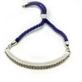 Panarea Bracelet - - BS19PL2MO - Argent - Violet - Réglable