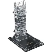 GameGenic Crystal Twister Premium Dice Tower Argenté Enfants