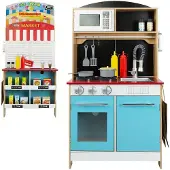 Colorbaby Cuisine En Bois Pour Enfants-glacier