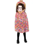 MOM Without Head Girl Costume Rose 10-12 Years Enfants