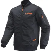 Kenny Hommes, Vestes d'extérieur, Blouson bomber (L), Noir