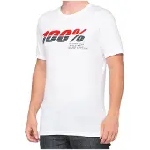 100% Hommes, T-shirt, Bristol Shirt, Blanc, (XL)