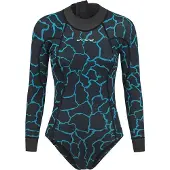 Orca Mantra Long Sleeve Swimskin Bleu M Femme