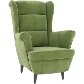 The Living Store fauteuil en velours vert clair