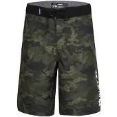 Hurley Sharkbait Swimming Shorts Vert 16 Years Garçon