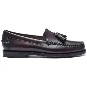 Sebago pour femme. 7001560 Mocassins classiques en cuir Will bordeaux marron (37), Plat, 1 à 3 cm, Aucun, Casuel, Fête