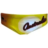 Turbo Australia Sun Swimming Brief Jaune XL Homme