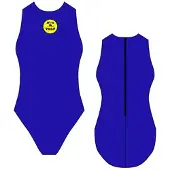 Turbo Basic Waterpolo Royal Swimsuit Bleu 7-8 Years Fille