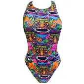 Turbo Bali Tribal Swimsuit Multicolore XL Femme