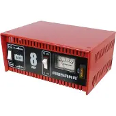 Absaar Chargeur de batterie 6/12 V 8 A - pour voiture et moto - boîtier métallique