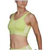 Adidas 3 Stripes Sports Bra Vert M Femme