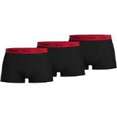 HUGO Lot de trois boxers hommes - Noir