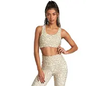 RVCA Essential Sports Bra Beige M Femme