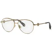 Roberto Cavalli Vrc068v Woman Glasses Doré Femme