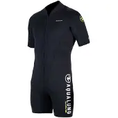 Aqua Lung 4 Mm Short Sleeve Shorty Noir ML Homme