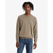 Levi's pour homme. A7207-0004 Pull vert léger Housemark (XS), Casuel, Coton