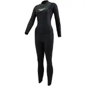 Speedo Proton Thinswim Woman Long Sleeve Neoprene Wetsuit Noir L Femme