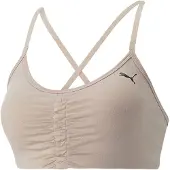 Puma Haut de sport Studio Foundation à maintien léger, beige, XS, femme, beige, XS