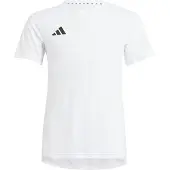 Adidas Team Short Sleeve T-shirt Blanc 9-10 Years Enfants