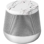 Lexon Enceinte bluetooth Miami-Sound de marbre blanc
