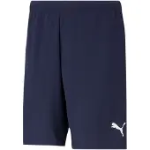Puma Pantalon de sport 'TeamRise' bleu marine / blanc