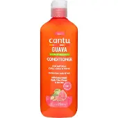 Cantu , Après-Shampooing Apaisant pour le Cuir Chevelu au Goyavier, Pour Boucles, Frisettes et Ondulations Naturelles, 13,5 fl oz (400 ml)