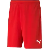 Puma Pantalon de sport 'TeamRise' rouge / blanc
