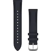 Garmin Bracelet en Cuir Bleu 20 mm