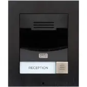 2N Telecommunications 2N ENTRY PANEL IP SOLO W//Noir 9155301CBS 2N