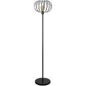 EDM Lampe Pied Vintage Noire Style Vintage, Culot E27, Idéale Salon -