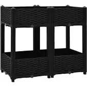 vidaXL Hochbeet 80x40x71 cm Polypropylen