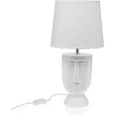 Versa Lampe de table blanc céramique 60 l 22 x 42,8 cm