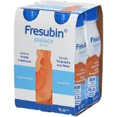 Fresubin Energy Drink Fruits Tropicaux 4x200 ml Solution(S) Buvable(S)