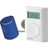 Wavin AHC 9000 rhum/telestat, trådløs, Thermostat, Blanc