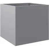 vidaXL Jardinière argenté 49x47x46 cm acier galvanisé