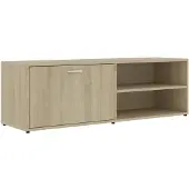 vidaXL Armoire TV Chêne Sonoma 120x34x37 cm Bois composite
