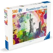 Ravensburger New York Postcard puzzle, 500pcs.