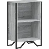 vidaXL Bibliothèque sonoma gris 50x31x74,5 cm bois d'ingénierie