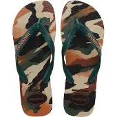 Havaianas Top Camu, tongs pour homme, Noir Pantanal Vert, 4.5/5 UK