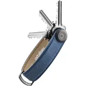 OrbitKey Hommes, Porte-clés, Porte-clés en toile cirée - Bleu marine, Bleu