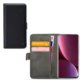 Mobilize Porte-monnaie classique Gelly (Xiaomi 12 Pro), Coque pour téléphone portable, Noir