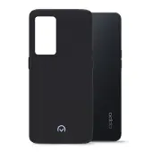 Mobilize Gummi-Gelly-Hülle (Oppo Reno 7 Lite), Coque pour téléphone portable, Noir